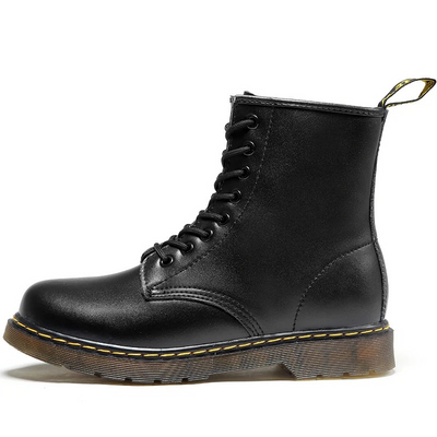 Men’s Vegan Leather Lace-Up Shoes for Winter