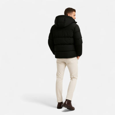 Men’s Lightweight Hooded Puffer Jacket