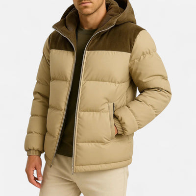 Men’s Lightweight Hooded Puffer Jacket