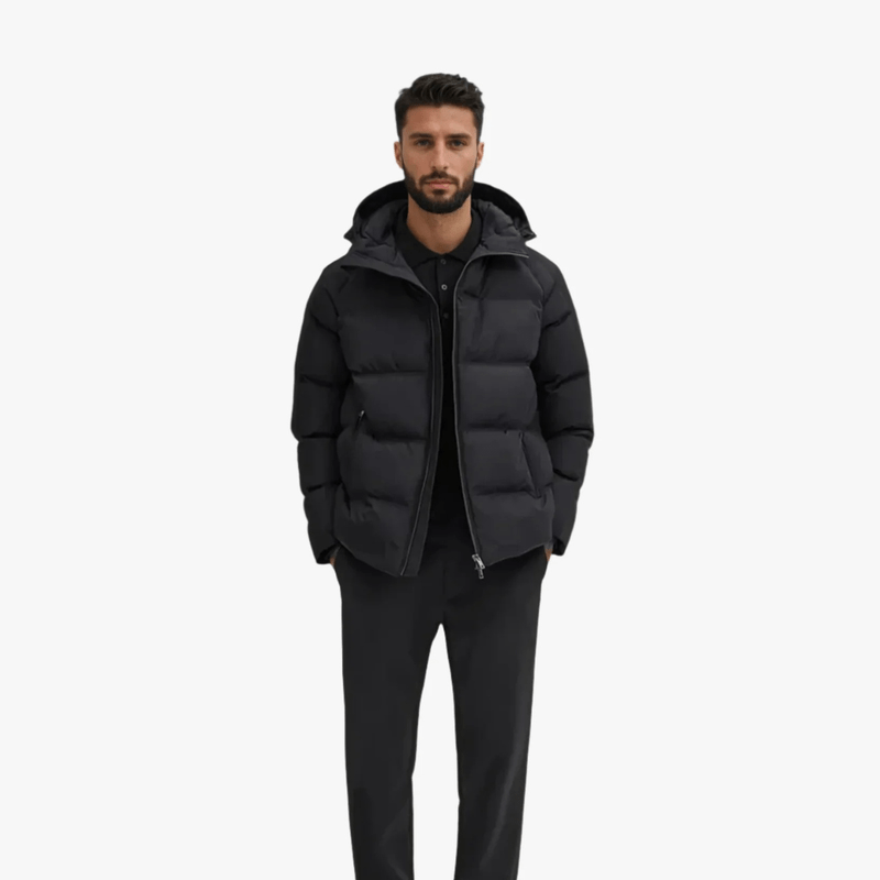 Casual Puffer Jacket For Men's