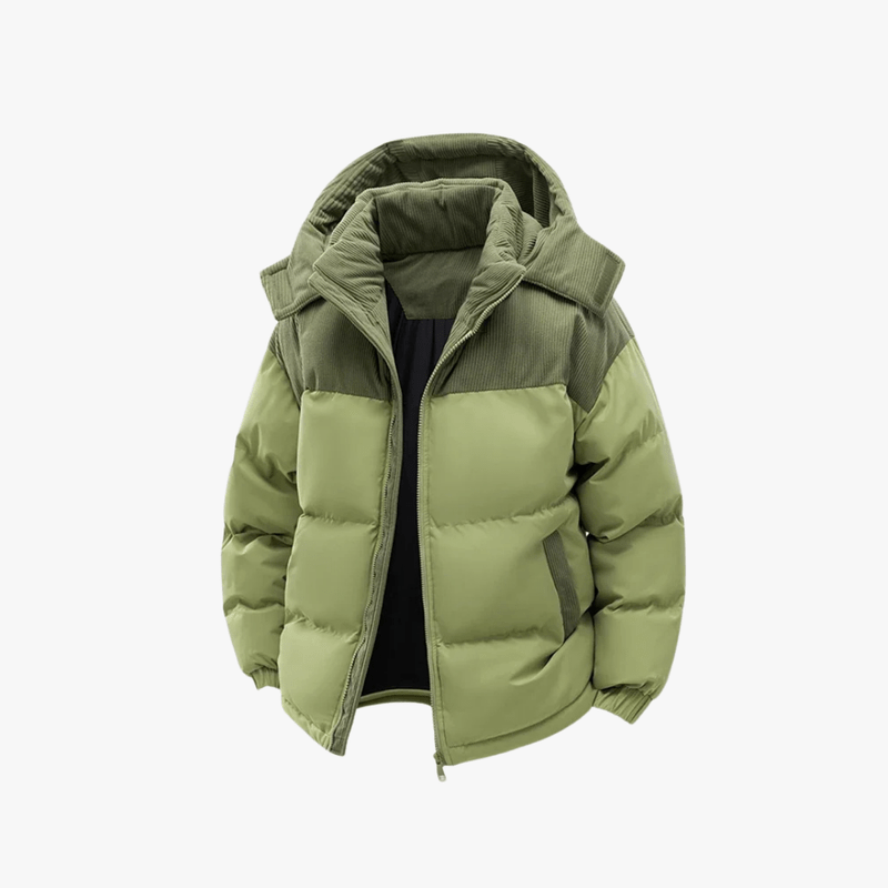 Casual Puffer Jacket For Men's
