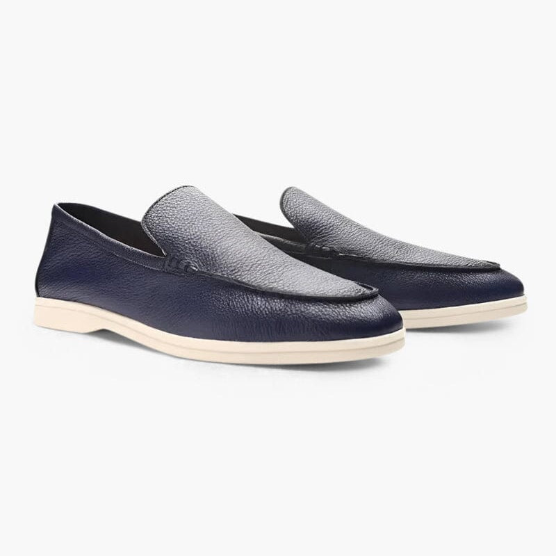 Old Money Cowhide Leather Loafers