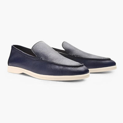Old Money Cowhide Leather Loafers